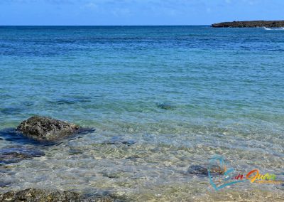 Clear water at Escambron Beach - San Juan Puerto Rico