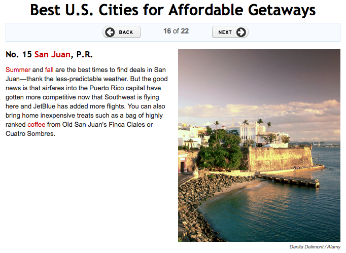 San Juan - One of Best Us Cities to Visit in the USA
