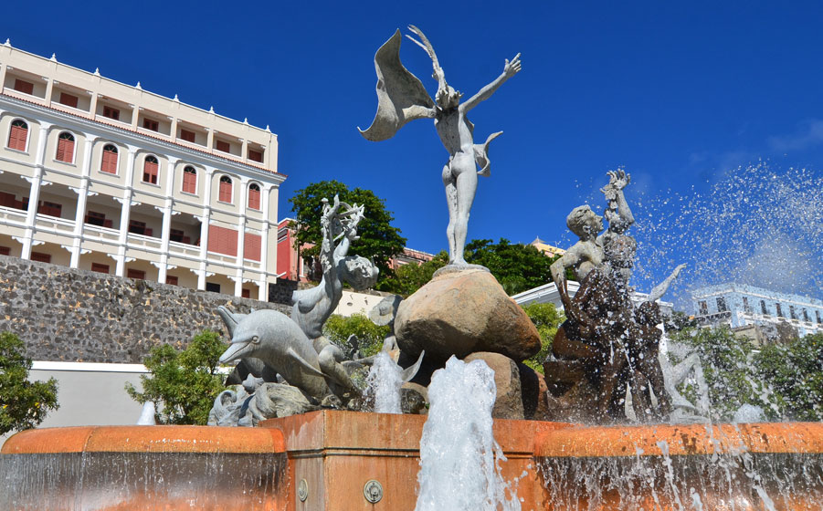 Old San Juan, Puerto Rico - Paseo de la Princesa