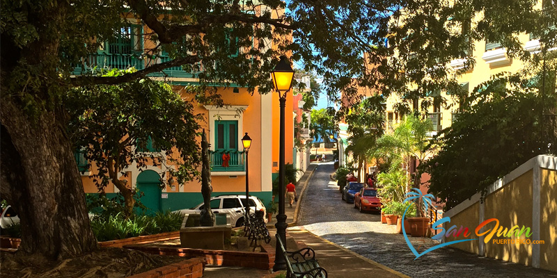 The Streets of Old San Juan, Puerto Rico