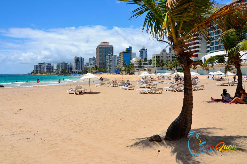 san juan puerto rico map of top beaches