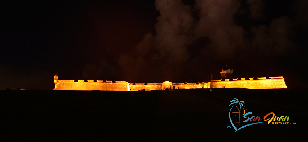 El Morro at Night - Old San Juan, Puerto Rico