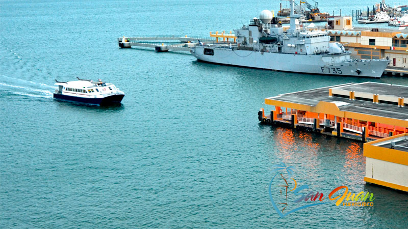 Ferry to Catano from Old San Juan, Puerto Rico