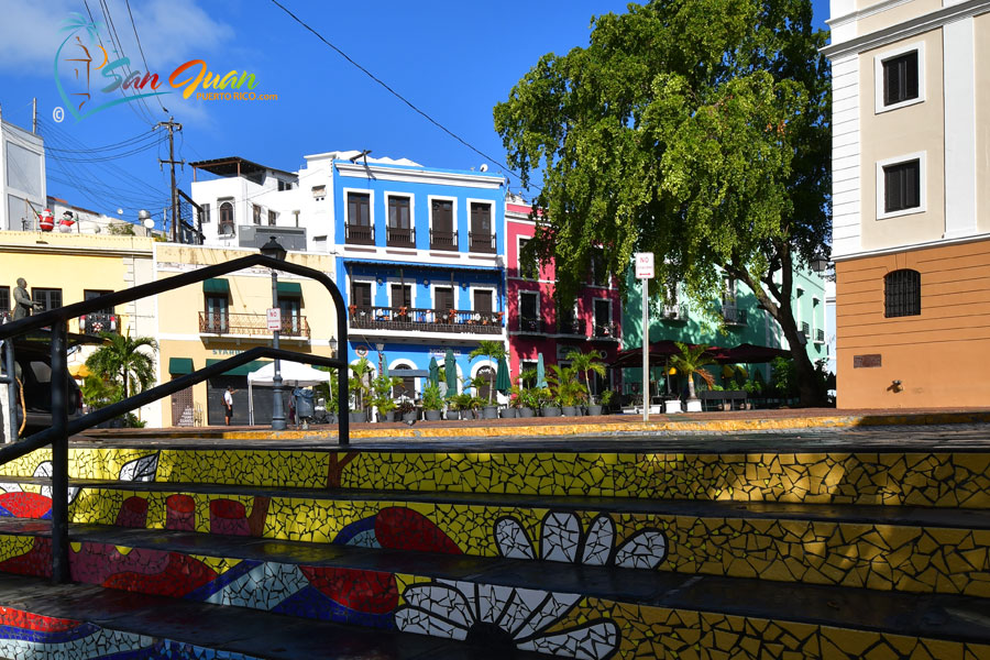 Old San Juan Colorful Streets - San Juan, Puerto Rico