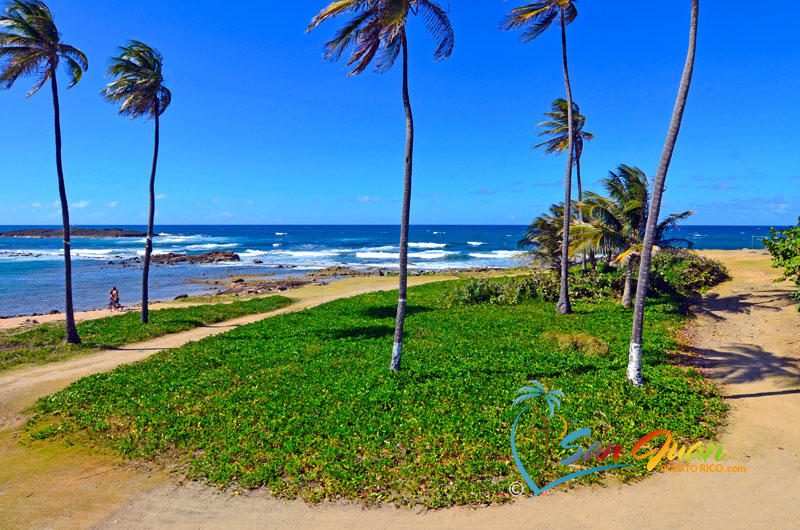 Taking a walk at Playa El Escambron - San Juan, Puerto Rico - Beaches