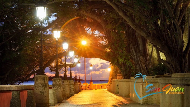 Romantic vacation in San Juan, Puerto Rico