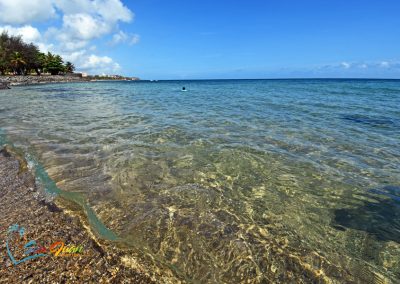 Clear water at Escambron Beach - San Juan Puerto Rico