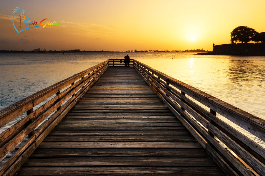 San Juan Puerto Rico - Best places to watch the sunset - Paseo de La Princesa